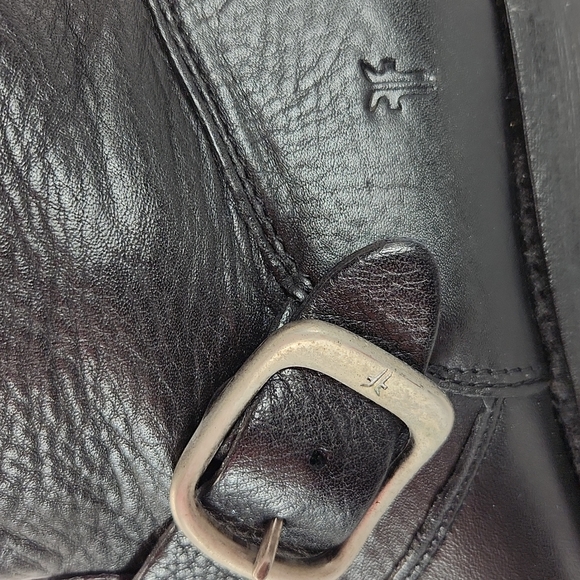 Frye womens motorcycle boots - Picture 6 of 8